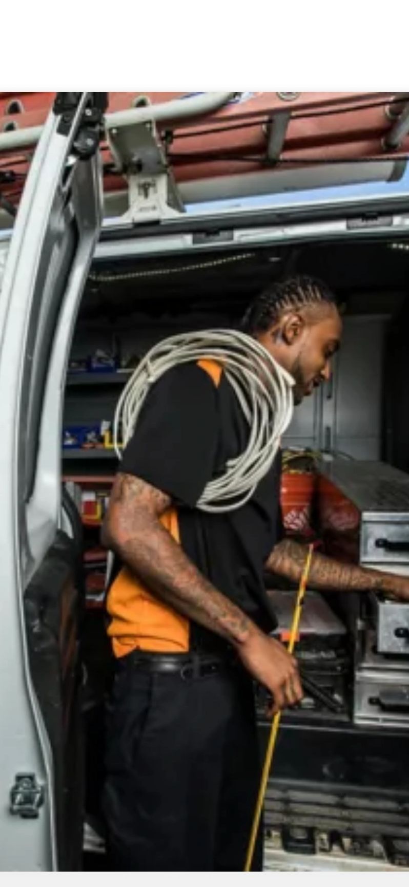 LeBarius Reeves former field supervisor of Britebox current owner of VoltVision