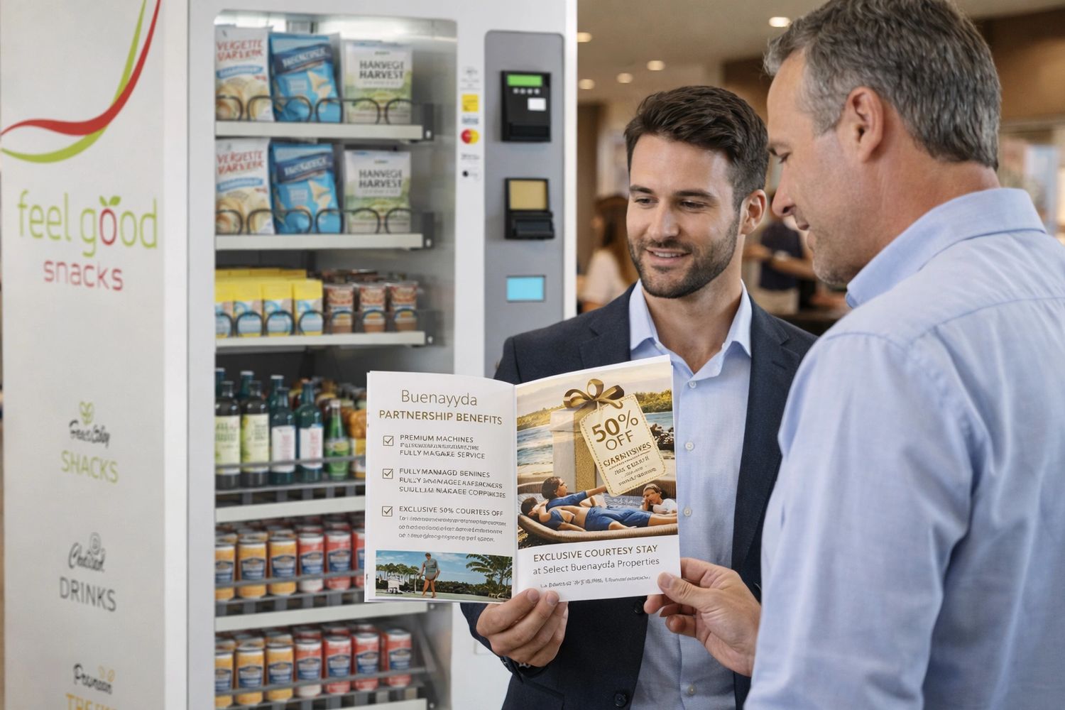 Vending machine operator