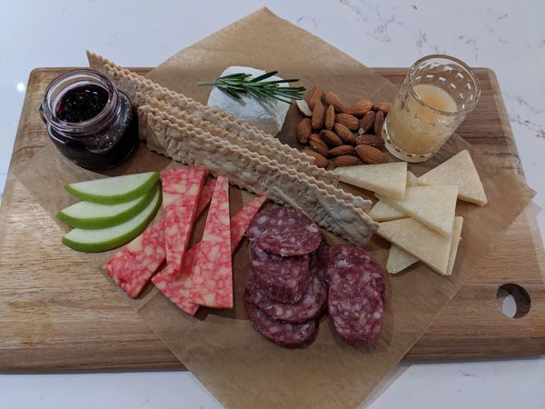 Uncorked Cheese Board