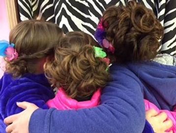Up do hair styles for girls. Up do hair styles for kids for weddings, communion, daddy daughter danc