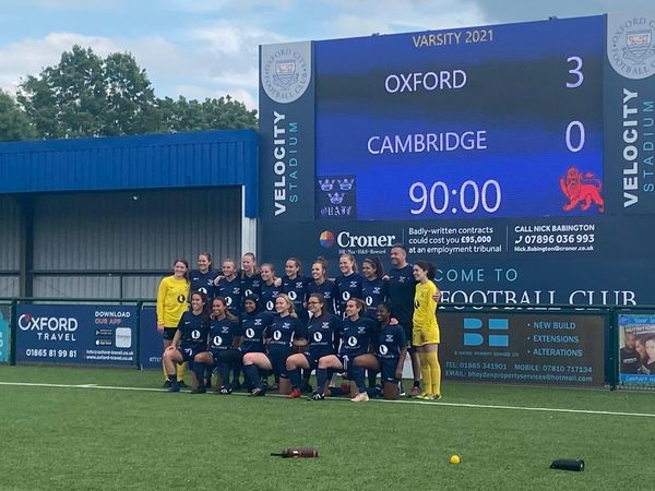 3-0 Oxford v Cambridge University Varsity Success 2021