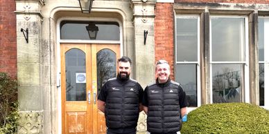 Jamie Bennett and Russ Hullett IOF Academy and IOF Mavericks FC directors