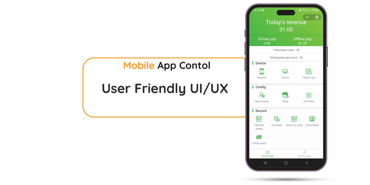 Smart Coin Changer User Friendly UI/UX Design