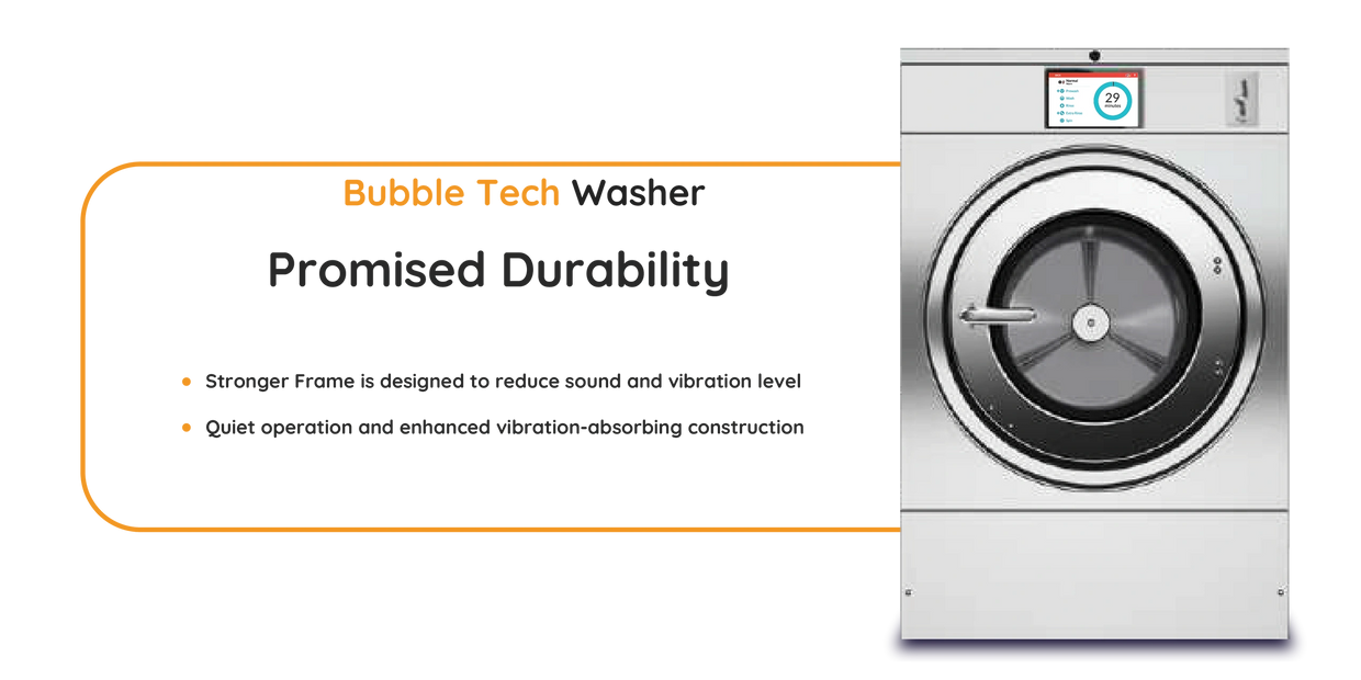 Bubble Tech Washer Promised Durability