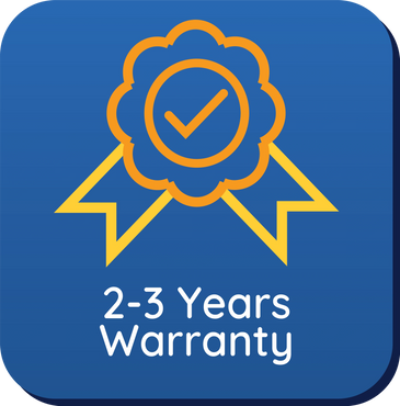 2-3 Years Warranty Logo