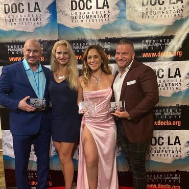 Winning most inspirational documentary award at the LA Doc Film Festival for "From Fat Lolli to Six 