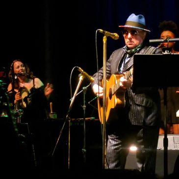 Never happier than when I am playing for the Great Van Morrison! The Real Deal!