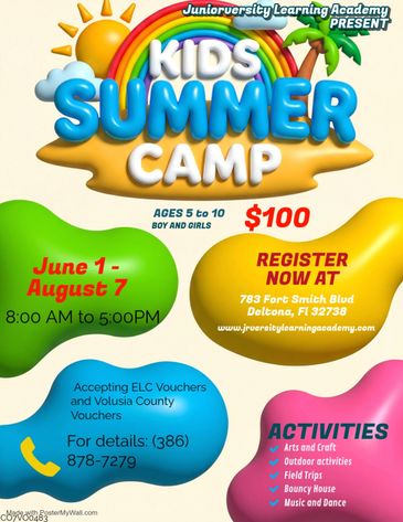 Accepting ELC and Volusia County Summer Vouchers