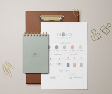 Logo branding, full color branding, branding package, logo design