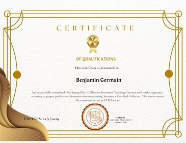 certification