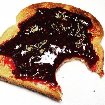 Toast Jam Jelly Moondrop Grape Preserves Breakfast Canning 