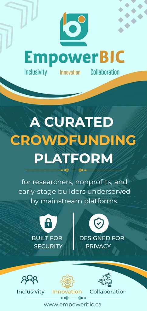 EmpowerBIC crowdfunding platform for researchers and nonprofits.