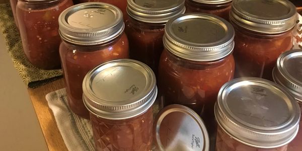 home-canned tomatoes