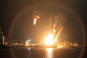 Shipyard explosion