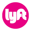 Lyft ridesharing logo
