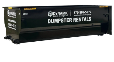 20 Yard Dynamic Disposal Dumpster Empty
