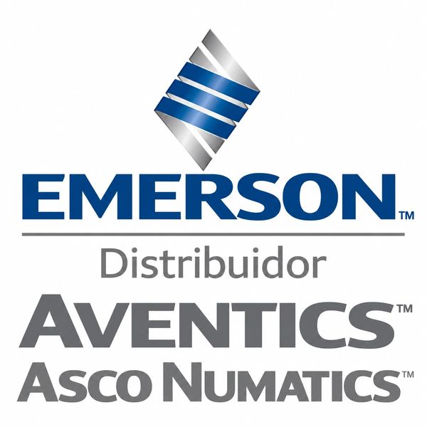 Logotipo de Emerson y marcas asociadas.
