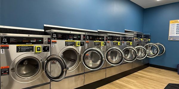 Commercial grade machines that are simple to use for all your laundry needs.