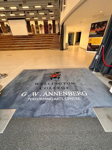 commercial entrance matt , bespoke matting , entrance matting