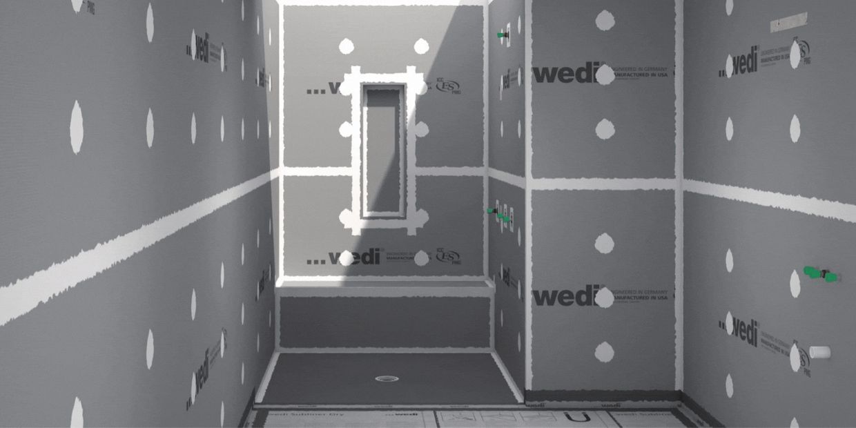 wedi shower system