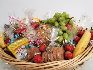 Happy Grab and Go gift basket