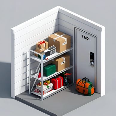 Trasteros Pequeño 2m²