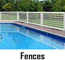 Maintenance Free Pool Fences, Mold & Mildew Resistant-Never Need Painting-Made in USA by CHIC SETTER