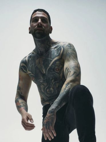 Professional male stripper Jay performing in Sydney