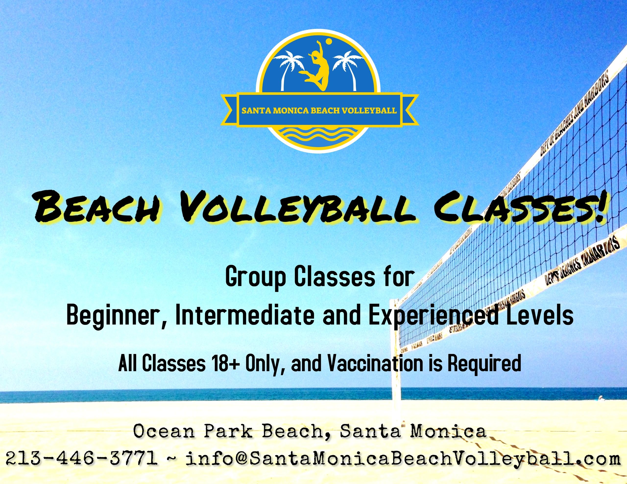 Santa Monica Beach Volleyball - Home