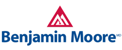 Benjamin Moore paint logo and illustration