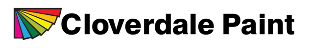 Cloverdale paint logo and illustration
