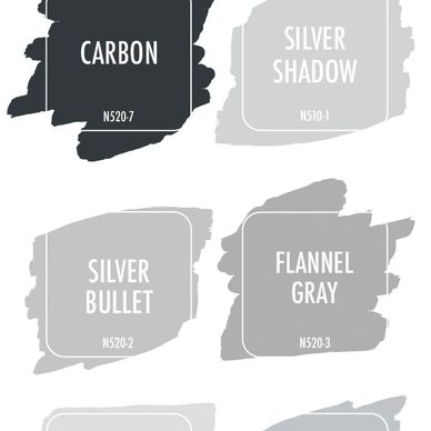 Shades of Gray Template Image of Paints