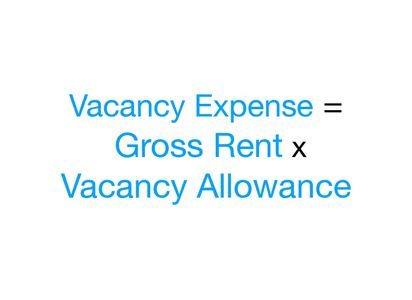 Vacancy Expense