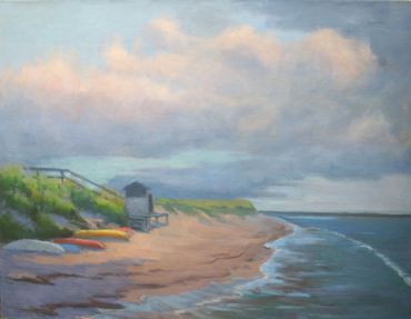Nantucket oil painting