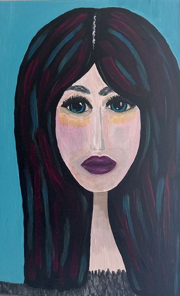 “Modi” acrylic on canvas