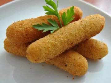 Deliciosos rellenos de queso mozarella