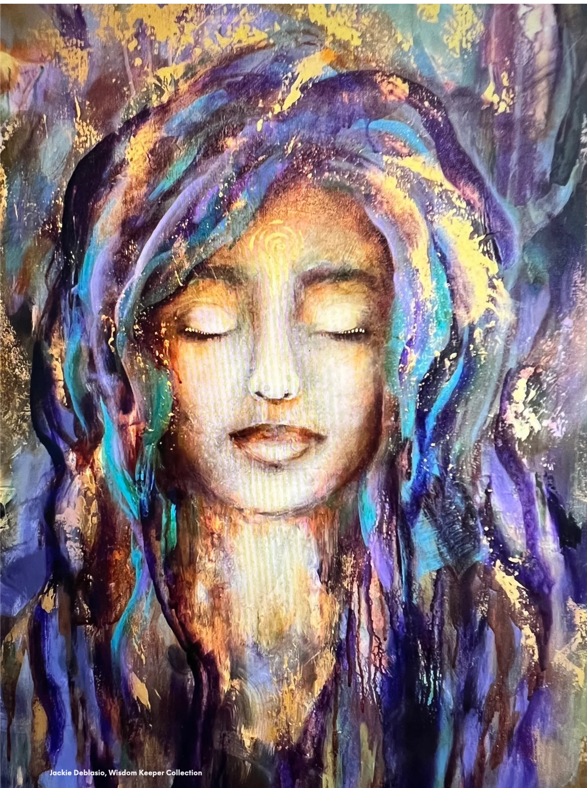Jackie DeBlasio's Art, The Wisdom Keeper Collection