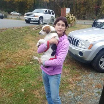 Transporting dogs from animal control to there rescuers