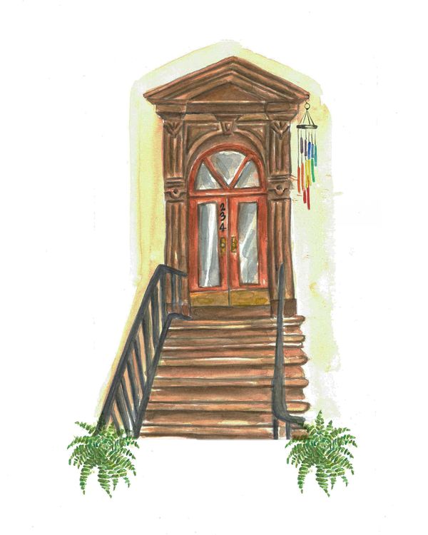 Mysterious Brownstone