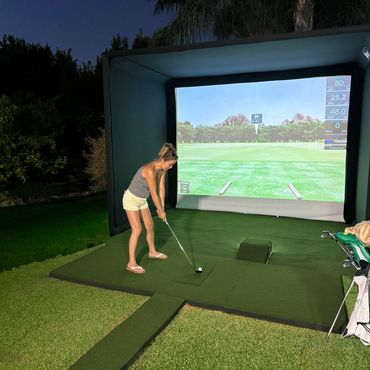 Golf Simulator Rental Event