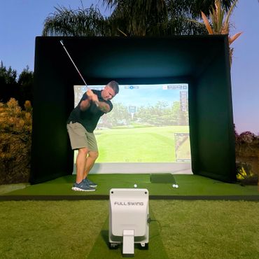 Rent a golf simulator for events