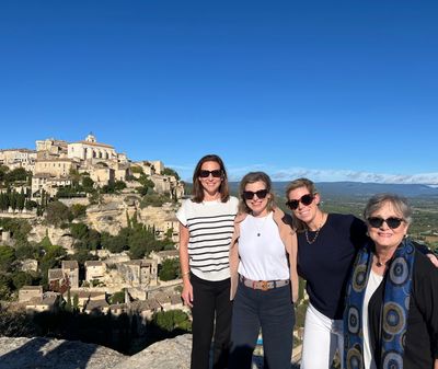 Gourdes, France in 2024. My daughters took me to Provence for my birthday!