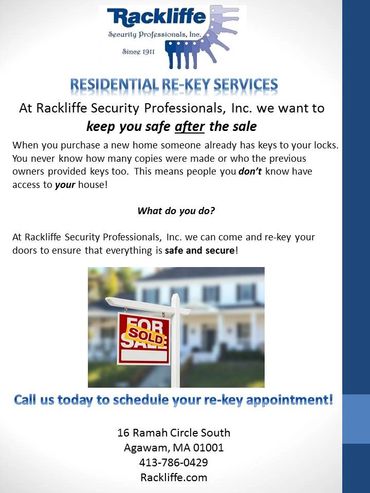 Rekeying your locks is important so that you know you are the only person with keys to your home.