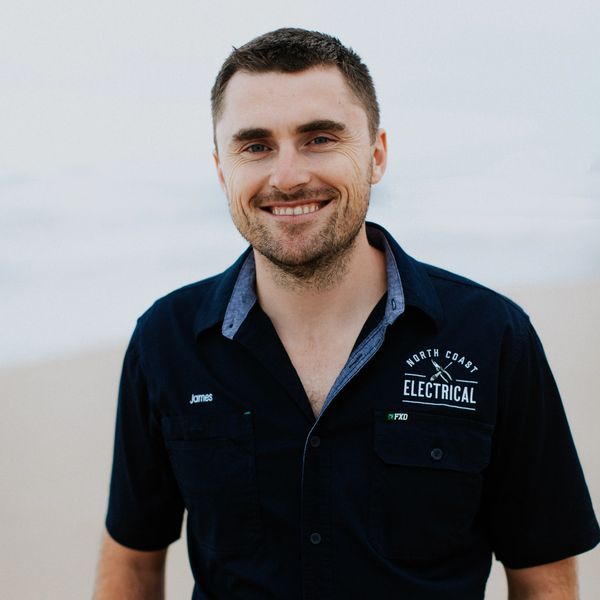 James Priest our Electrician at North Coast Electrical