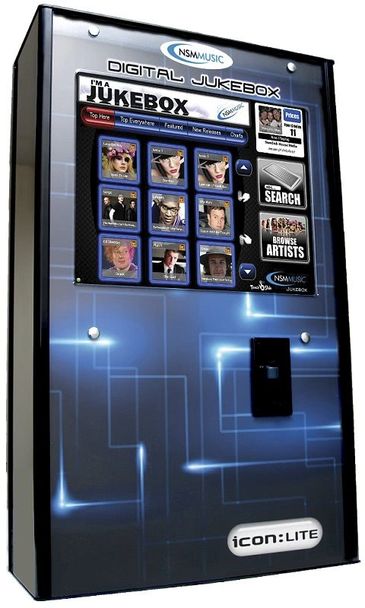 he latest addition to the Icon range of jukeboxes, the ground-breaking Wall Mounted Lite is elegantl