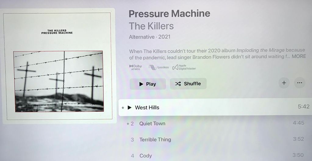 The Killers 2021 album Pressure Machine was mixed in Dolby Atmos by Ken Kaiser at Working Title.