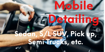 Professional automobile detailing service in Springboro and Dayton Ohio for interior and exterior