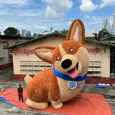 Giant Furry and Fuzzy Inflatable