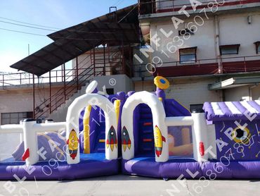 Colorful Inflatable Playground