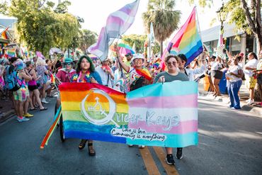 Pride parade 2023 Key West by Romi Burianova